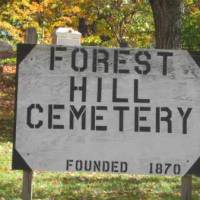 FOREST HILL CEMETERY SIGN